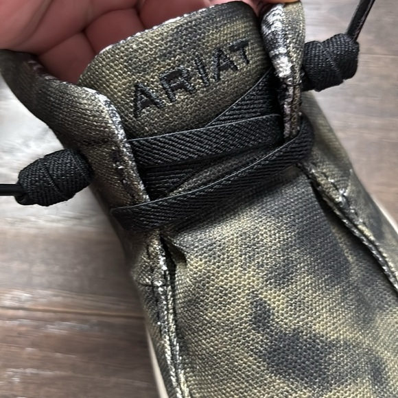 Ariat Hilo Moss Green,FLX Foam sole,elastic lace,textile upper,mesh lined - Picture 8 of 9